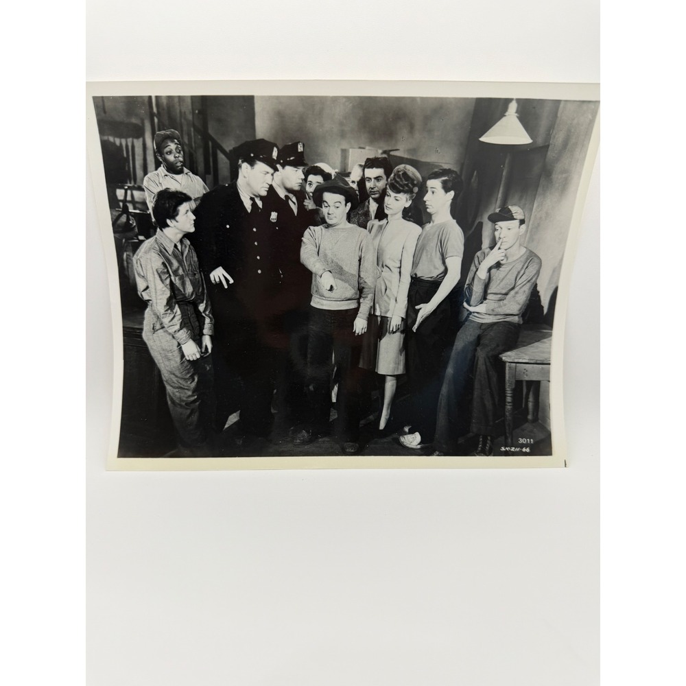 Vintage Bowery Boys 8x10 Studio Photograph Movie Still‎ Leo Gorcey Huntz Hall